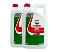 CASTROL GTX 15W-40 A3/B3 Pkw-Motorenöl VW 501 01, VW 505 00, 2x5 Litre