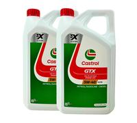 CASTROL GTX 5W-40 A3/B4 Pkw-Motorenöl VW 502 00, VW 505 00, MB 229.3, 2x5 Litre