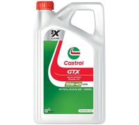 CASTROL GTX A3/B4 Huile moteur 10W-40 5L Huile en partie synthétique