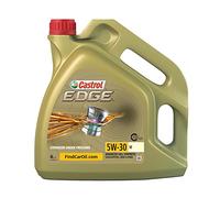 CASTROL Huile moteur EDGE 5W-30 Huile synthétique ACEA C3 API SN Plus M 4 L Compatible avec BMW 3 Berline E46 1 5 portes F20 3 Berline E90 3 Touring E91 5 Berline E60