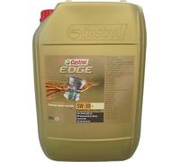 CASTROL Huile moteur EDGE 5W-30 Huile synthétique ACEA C3 LL 20 L Compatible avec VW Golf VII 3/5 portes 5G1, BQ1, BE1, BE2 Golf IV 3/5 portes 1J1 Golf V 3/5 portes 1K1 Golf VI 3/5 portes 5K1