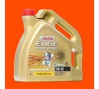 CASTROL Huile moteur EDGE 5W-40 Huile synthétique Huile ACEA C3 API CF API SN TURBO DIESEL 4 L