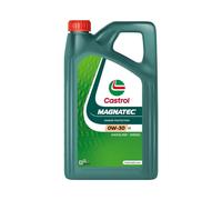 Castrol Huile moteur MAGNATEC 0W30 C2 pour essence et diesel 5 L – Réf. 67442