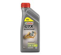 CASTROL Huile moteur GTX 10W-40 Huile en partie synthétique Huile ACEA A3/B3 A3/B4 Ultraclean A3/B4 1 L