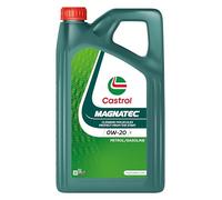 CASTROL Huile moteur Magnatec 0W-20 Huile synthétique Huile E 5 L