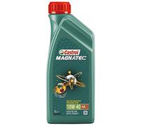 CASTROL Huile moteur Magnatec 10W-40 Huile en partie synthétique ACEA A3/B3 ACEA A3/B4 API SN A3/B4 1 L Compatible avec VW Golf 4 3/5 portes 1J1 Polo IV 3/5 portes 9N, 9A, SEAT Ibiza III 3/5 portes 6L