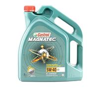 CASTROL Huile moteur Magnatec 5W-40 Huile synthétique huile ACEA C3 API SN API CF C3 5 L Compatible avec VW Golf VII 3/5 portes 5G1, BQ1, BE1, BE2 Golf IV 3/5 portes 1J1 Golf V 3/5 portes 1K1