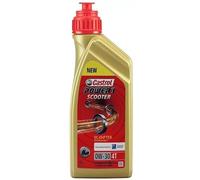 CASTROL Huile moteur Power 1 0W-30 API SL Scooter 4T 1 L Compatible avec AIXAM Scouty Cabriolet A.751 3/5 portes