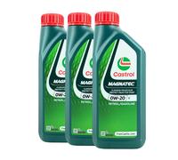 CASTROL Magnatec 0W-20 E Huile Moteur, FORD WSS-M2C954-A1, 3x1 Litres