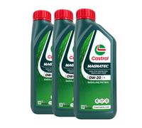 CASTROL Magnatec 0W-20 E Huile Moteur, FORD WSS-M2C954-A1, 3x1 Litres