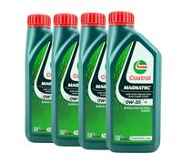 CASTROL Magnatec 0W-20 FE Huile Moteur, PSA B71 2010, 4x1 Litre