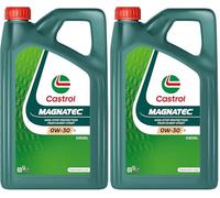 Castrol MAGNATEC 0W-30 D, 5L (Lot de 2)