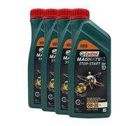 CASTROL Magnatec 0W-30 D Pkw-Motorenöl Acea C2, 4x1 Litre