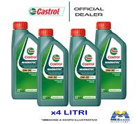 Castrol Magnatec 0W30 GS1 DS1 Huile Moteur Fiat Acea C2 Essence Diesel 4 Litres