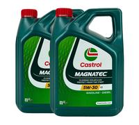 CASTROL Magnatec 5W-30 C2 Pkw-Motorenöl PSA B71 2290, Acea C2, 2x4 Litre