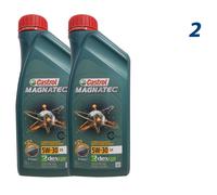 Castrol Magnatec 5W-30 DX 2X1 Litre Huile Moteur