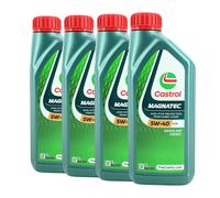 CASTROL Magnatec 5W-40 A3/B4 Huile, Renault Rn 0710, VW 502 00, 4x1 Litre