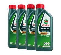CASTROL Magnatec 5W-40 A3/B4 Huile, Renault Rn 0710, VW 502 00, 4x1 Litre