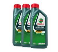 CASTROL Magnatec Stop-Start 5W-30 A3/B4 Huile Moteur MB 226.5, 229.5, 3x1 Litre