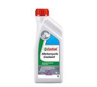 Castrol Motorcycle COOLANT Liquide de Refroidissement 1L | LIQUIDE DE REFROIDISSEMENT MOTO jusqu'à -23 °C, prêt à l'emploi, organique, OEM 154D1C, 15F1CA pour moteurs aluminium