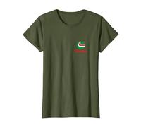 Castrol PAPL1285 Liquid Engineering Logo sur la Poitrine T-Shirt, Femme, Olive, XXL