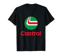 Castrol PAPL1287 Huile Moteur Liquid Engineering Modern Logo T-Shirt