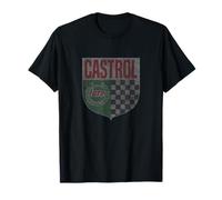 Castrol PAPL1356 Huile moteur GTX Racing Vintage Retro Logo T-Shirt