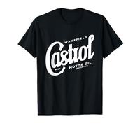 Castrol PAPL1466 Huile Moteur Racing Wakefield Classic Logo T-Shirt