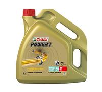 Castrol Power 1 Huile Moteur 10W-30 4T 4L (Etiquette anglaise)