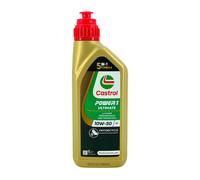 CASTROL Huile moteur Power 1 10W-50 Huile API SN Ultimate 4T 1 L