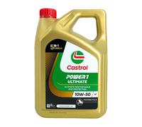 CASTROL Power 1 Ultimate 4T 10W-50 Huile De Moto API SN, JASO MA2, 1x4 Litres