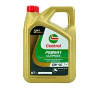 CASTROL Power 1 Ultimate 4T 5W-40 Huile De Moto API SN, JASO MA2, 1x4 Litres