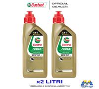 CASTROL POWER1 4T 20W50 Huile Moteur Moto Formule 3 En 1 Nouveau Format | 2 LT