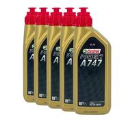 CASTROL Power1 A747 Huile Moteur 2-Roues API TC, 5x1 Litres