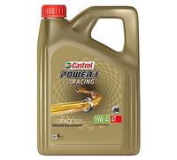 CASTROL Power1 R 4T 10W-40, Huile Deux-Roues Moteur 4 Temps, 4L