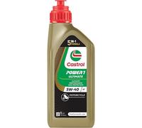 Castrol Puissance 1 Ultimate 4T 5W/40 Entièrement Synthétique Moteur Moto D - 1L