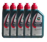 Castrol Transmax Atf Dex Iii Multivéhicule Huile De Boîte 5X1 Litres Dexron 3