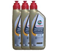 Castrol Transmax Axle Long Life 75W-90 3x1 Litre GL-5 Huile de Transmission