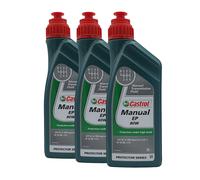 CASTROL Transmax Manuel EP 80W Huile De Boîte, API GL-4, MB 235.1, 3x1 Litre