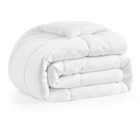 Casual 32609 Couette matelassée Lavable en Machine pour lit Simple - Couette Alternative en Duvet pour Maison et hôtel - Blanc - Lit Simple 224 x 172,7 cm