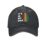 Casual Casquette Baseball, Le Drapeau De La République De Guinée. C'est dans Mon Adn. Chapeau De Tennis Réglable Casquette De Baseball pour Activités Badminton Camping
