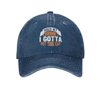 Casual Casquette Baseball, Tiens Mon Verre, Je Dois Caresser Ce Chat Bonnet De Golf Mode Casquettes Sports pour Homme Tennis Eté