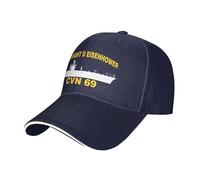 Casual Casquette Baseball USS Dwight D. Eisenhower CVN 69 Chapeau De Golf Classic Casquette Trucker Camping, Sportive, Bonnet De Golf