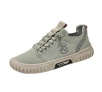 Casual Chaussures Hommes Confortables Légères de Sport Sneakers de Travail pour Hommes En Plein Air Jogging Randonnée Chaussures à Col Bas Confortable Respirant Baskets Tennis de Randonnée, Army Green