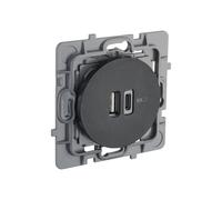 CASUAL EVO MECANISME DOUBLE USB A+C NOIR - DEBFLEX - 749654
