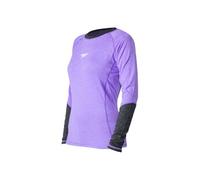 Casual Femme Rashguard L/S, Chemise de bain à manches longues pour femmes avec UPF 30+, Ultra Violet/Noir - L