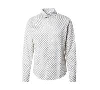 Casual Friday Chemise 'CF ANTON' bleu / noir / blanc, Taille M