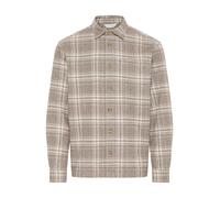 Casual Friday Chemise 'CFLOTUS' noisette / blanc, Taille M