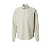 Casual Friday Chemise 'FREDDI' vert pastel / noir / blanc, Taille M