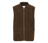 Casual Friday Jonson 0039 Teddy Vest, 1912181/Potting Soil Melange, M Homme